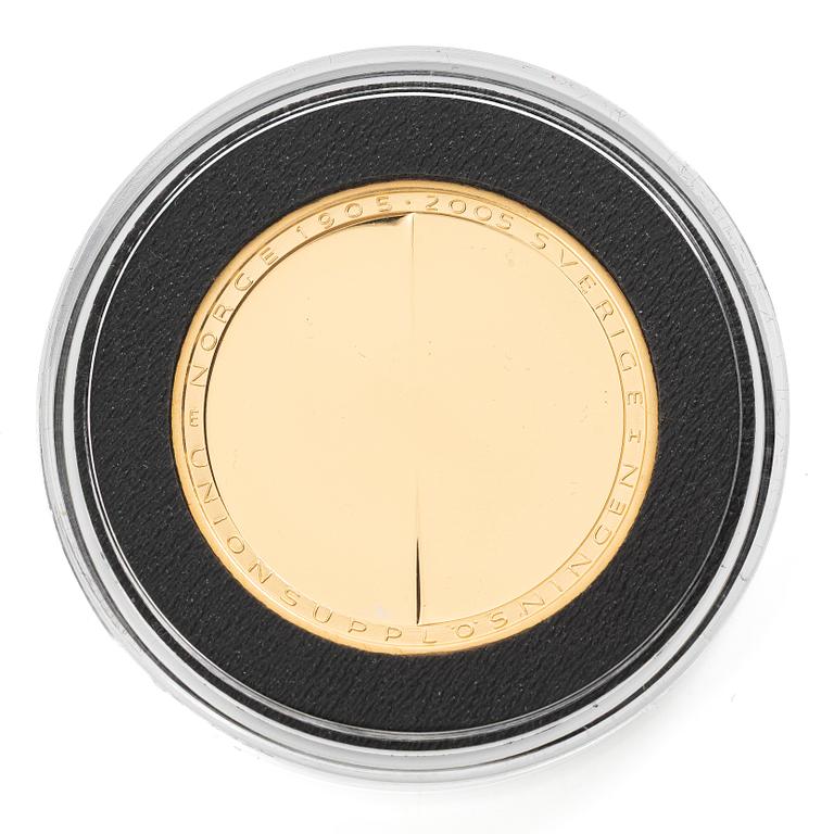 Guldmynt, Sverige, 2000 kronor, 2005.