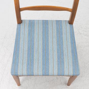 Carl Malmsten, four chairs 'Calmare Nyckel', late 20th century.