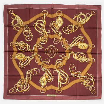 Hermès, scarf, "Profile Sellier".