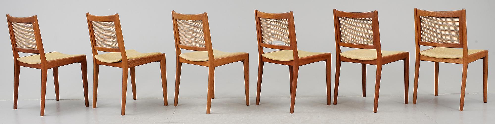 MATGRUPP, 7 delar, bl.a Karl-Erik Ekselius för Firma J O Carlsson, Vetlanda, 1950/60-tal.