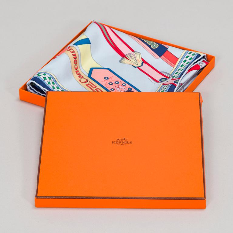 Hermès, scarf, "Concours d'etriers".