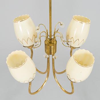 A 1950s 'ER 79/4' ceiling lamp for Itsu.