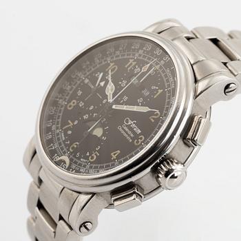 Uhren Forum, Calendrier, chronograph, wristwatch, 41 mm.