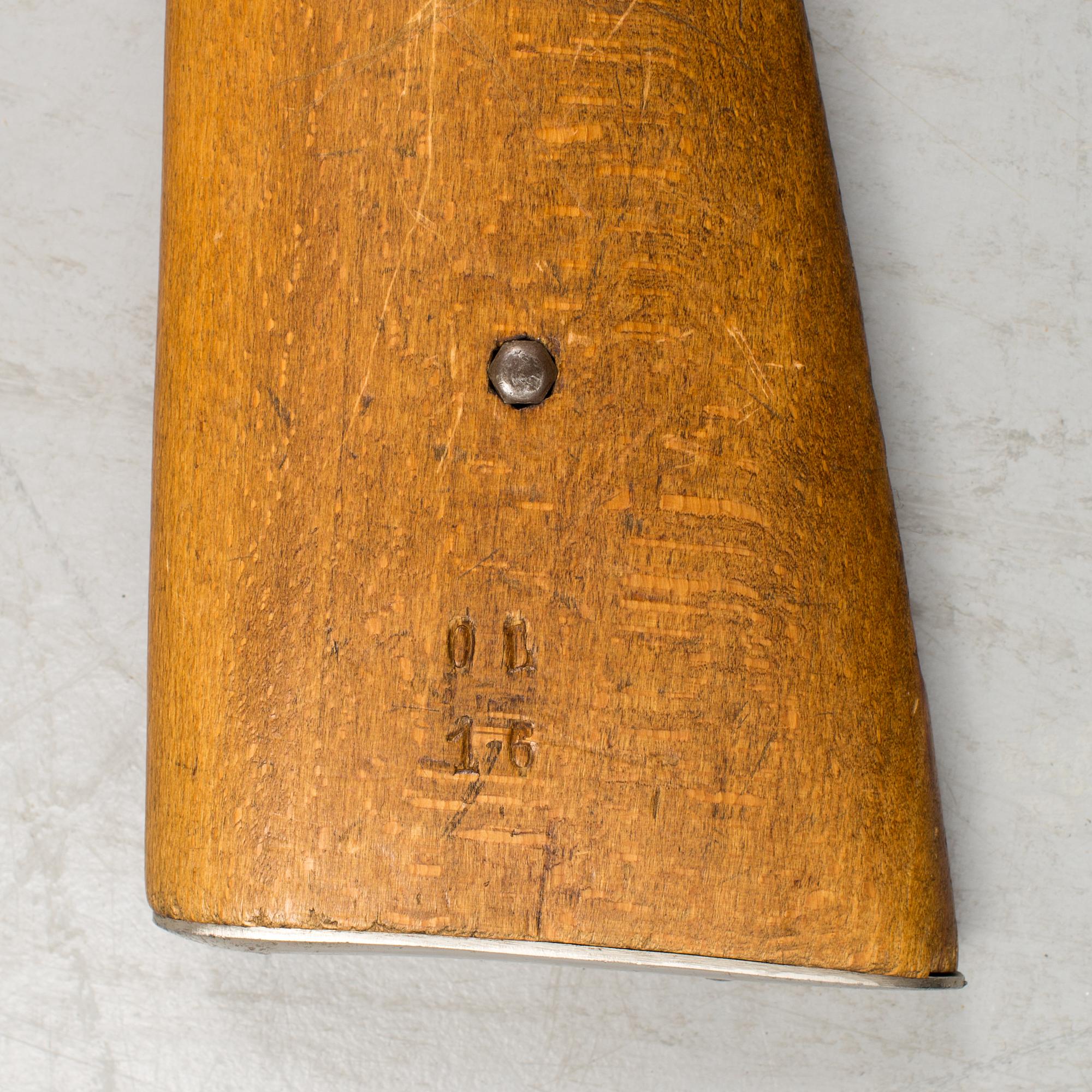 A Oscar Will Bugelspanner air rifle from circa 1915.