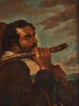 Frans Snyders, efter, ”Bauernpaar auf dem Wege zum Markt”, 1700-tal.