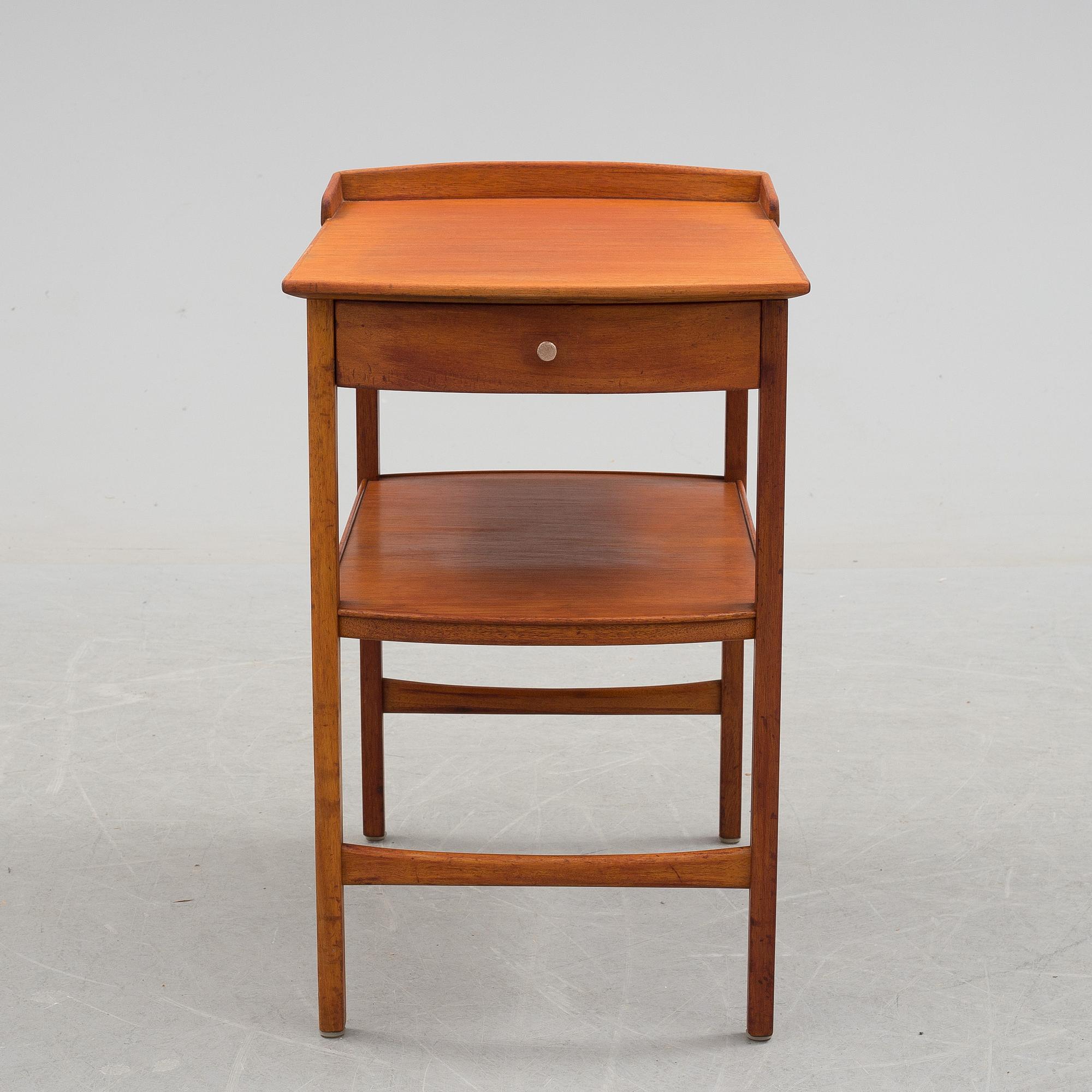 CARL MALMSTEN, sängbord "Birgitta", Bodafors, 1963.