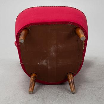 Emmafåtöljer, ett par, 1940/50-tal.
