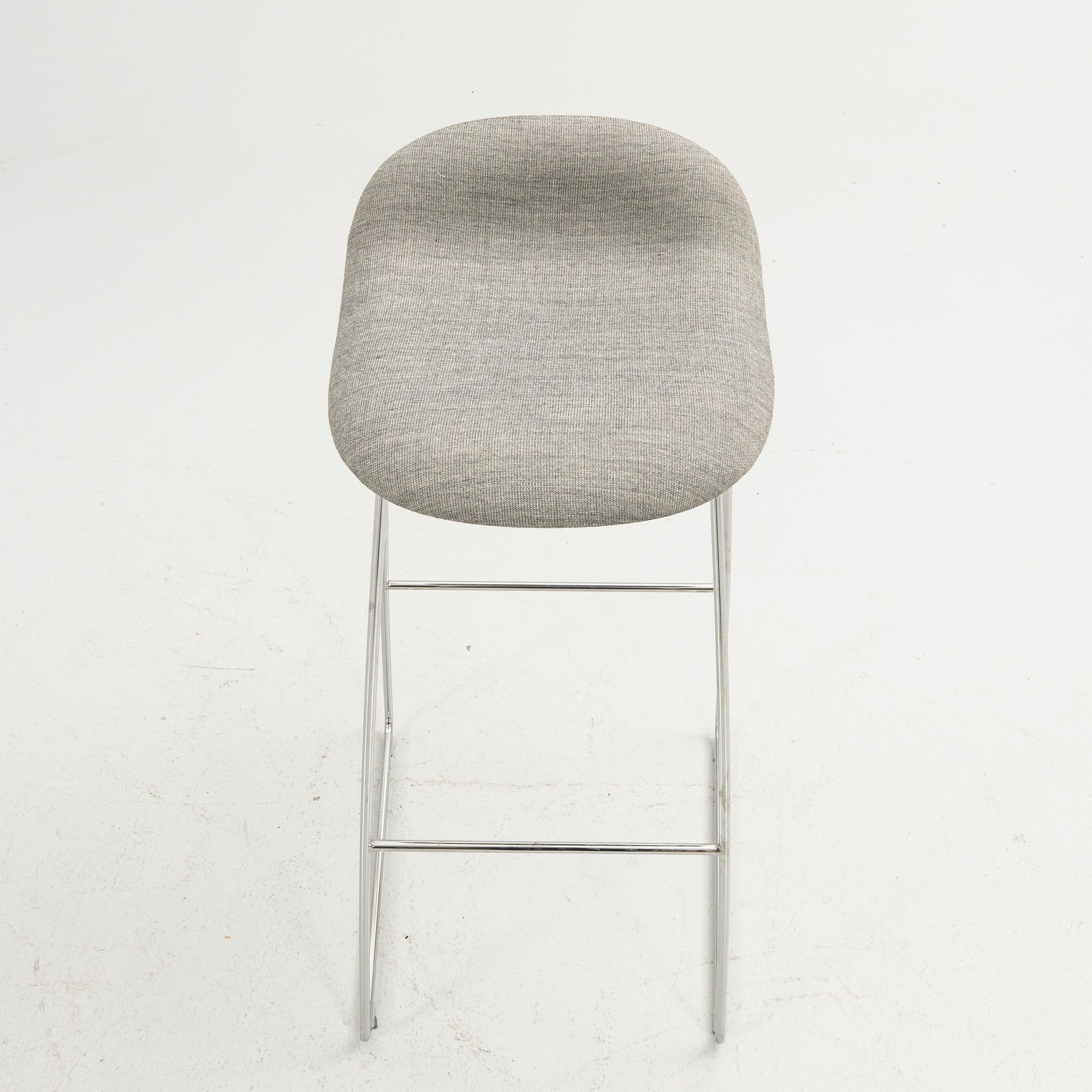 GamFratesi, bar stool, "3D", Gubi, Denmark.