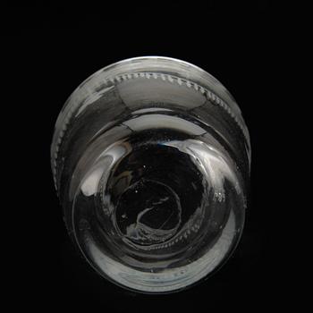 GLAS, 12 st, sengustavianska, tidigt 1800-tal.