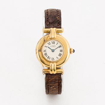 Cartier, Vermeil, wristwatch, 24 mm.