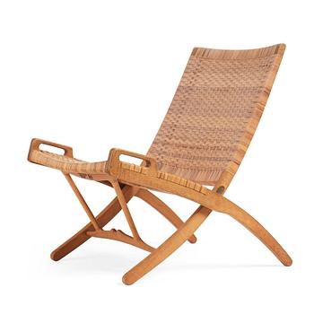 341. Hans J. Wegner, an easy chair model "512", Johannes Hansen, Copenhagen 1950s/60s.