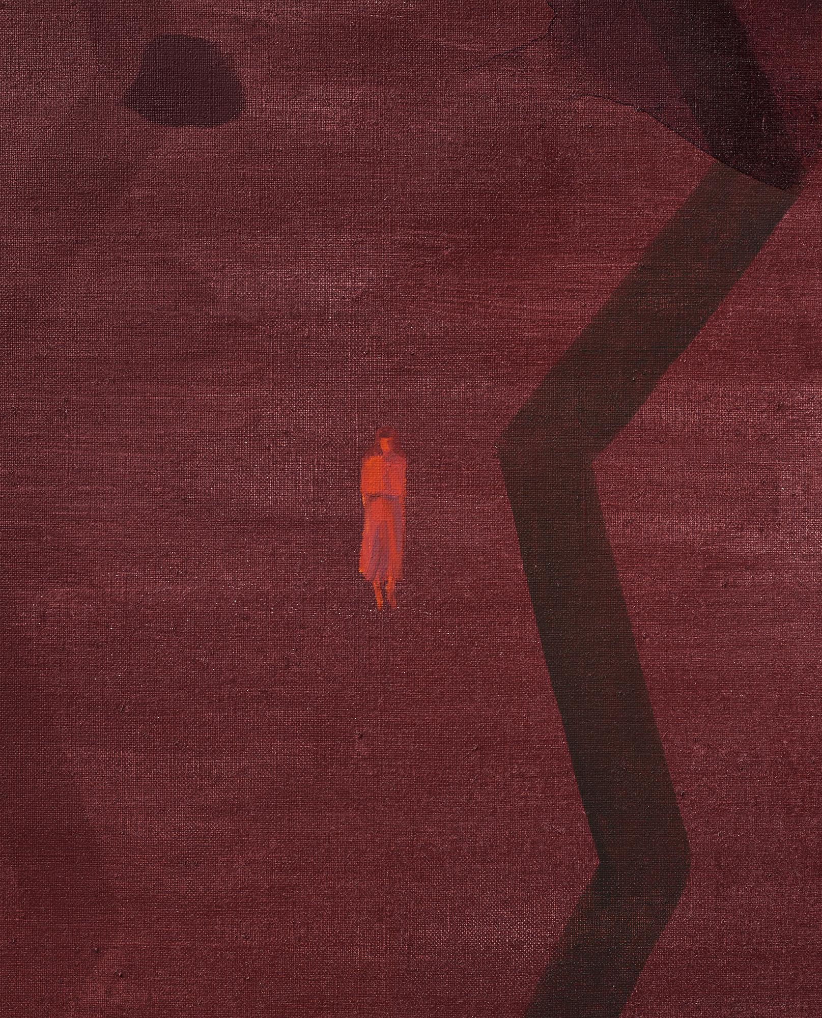 Donna Moylan, olja på duk, signerad och daterad 92-93 a tergo.