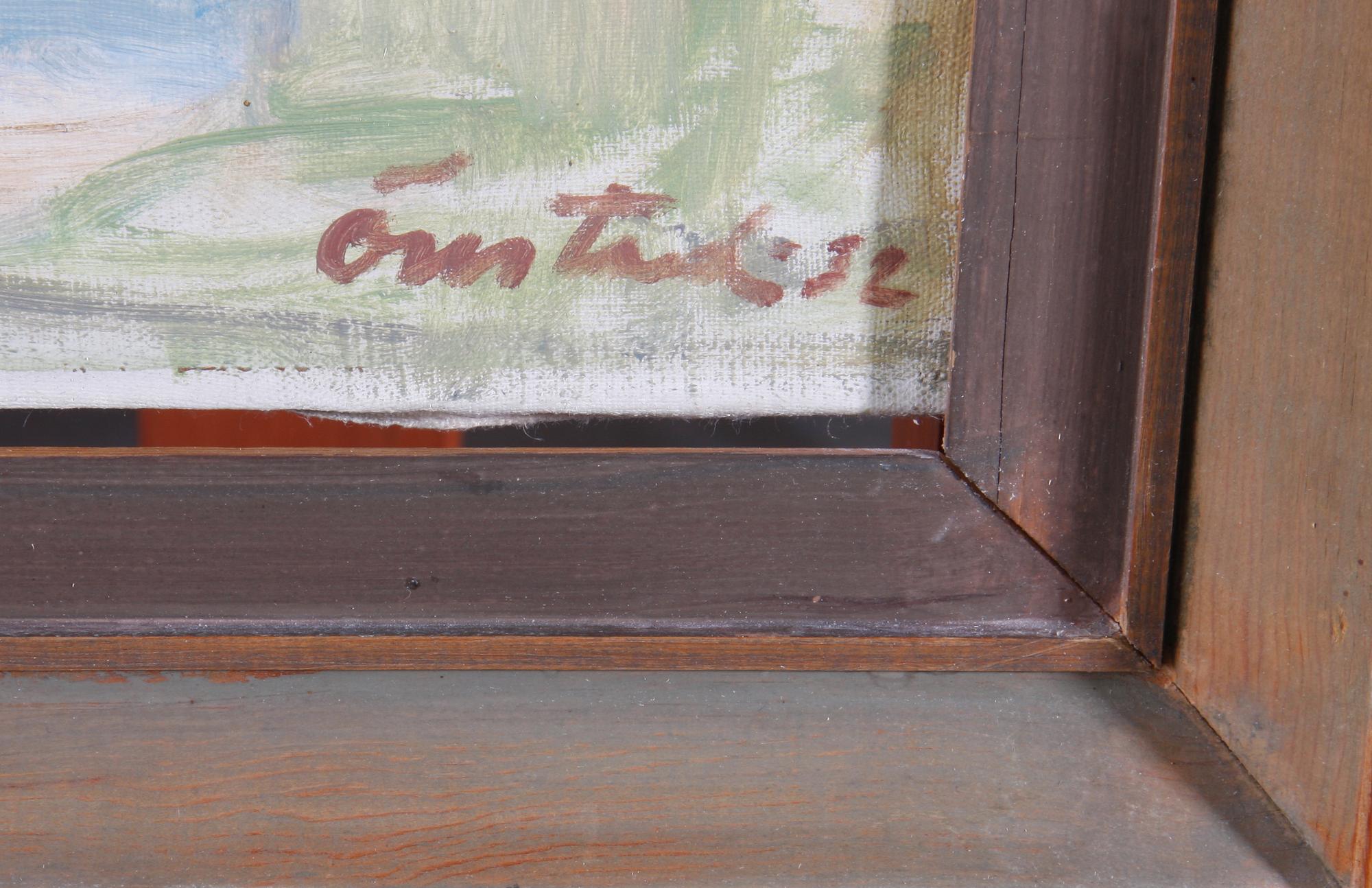 ÖNSTAD, BERNHARD, olja på duk. Sign och daterad -32.