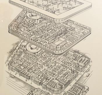 Inge Plymoth drawing signed.