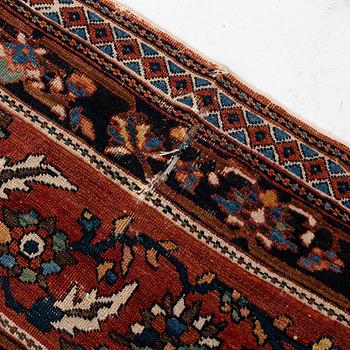 An antique 'khan carpet', Bakhtiari, western persia. c. 550 x 350 cm.