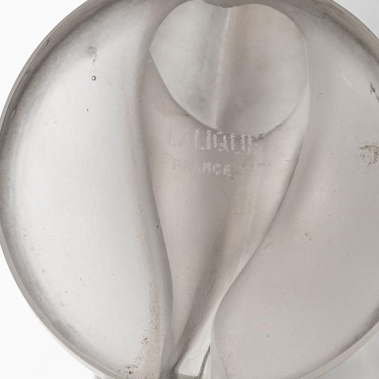 Lalique, skulptur / kylarprydnad, glas.