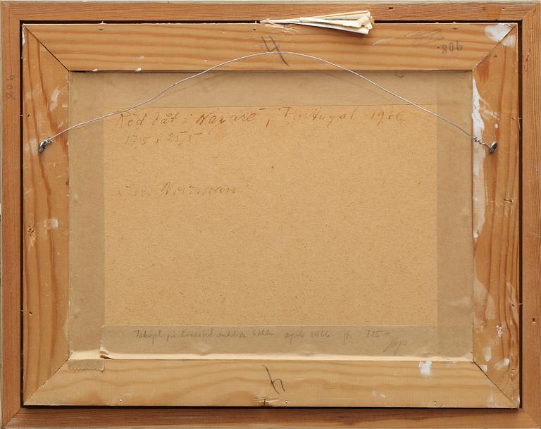 LARS NORRMAN, gouache, signerad.