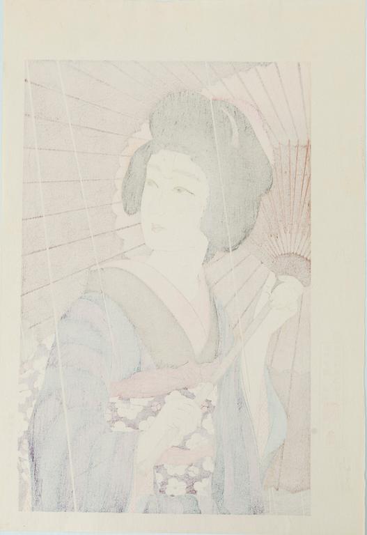 Torii Kotondo, “Ame” (Rain), latter half of the 20th century.
