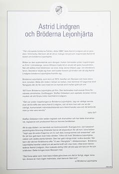 MEDALJER, 14 st, silver, Astrid Lindgren,1900-tal. Vikt ca 378 g.