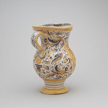 KANNA, fajans, Medelhavsområdet, 1800-tal.