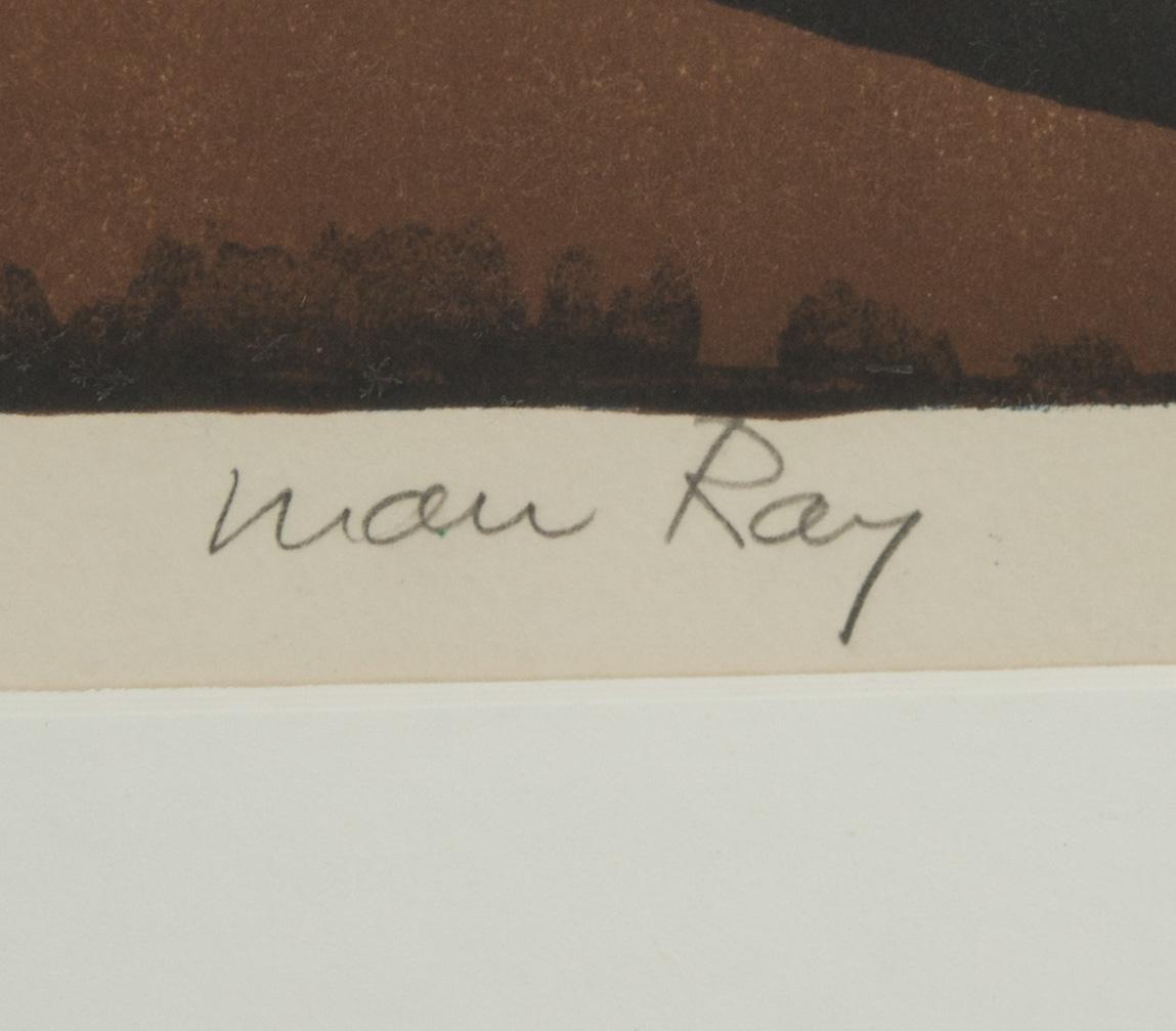 MAN RAY, färglitografi, numrerad EA XX/XX.
