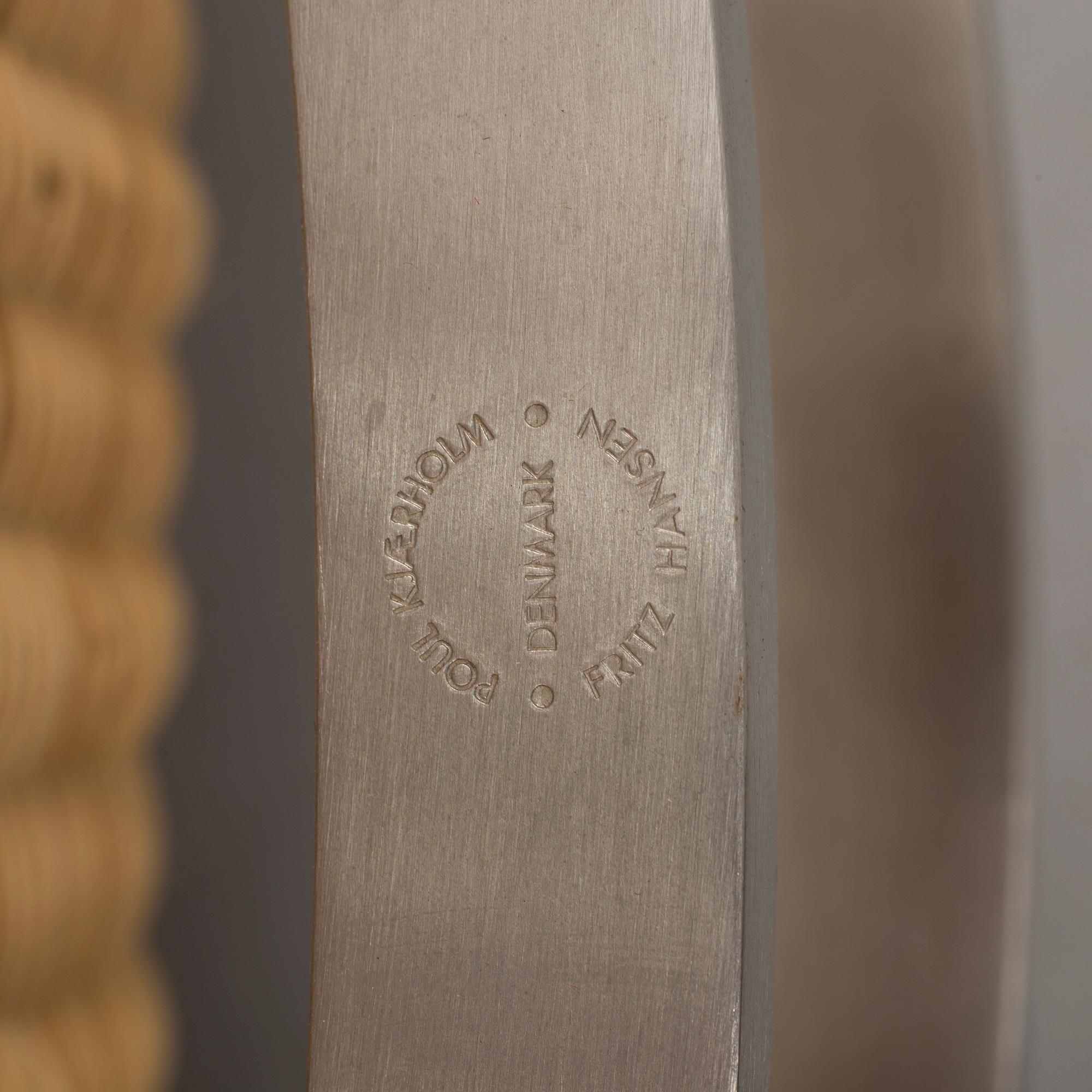 FÅTÖLJ, "PK-22", Poul Kjaerholm, Fritz Hansen, 2000-tal.