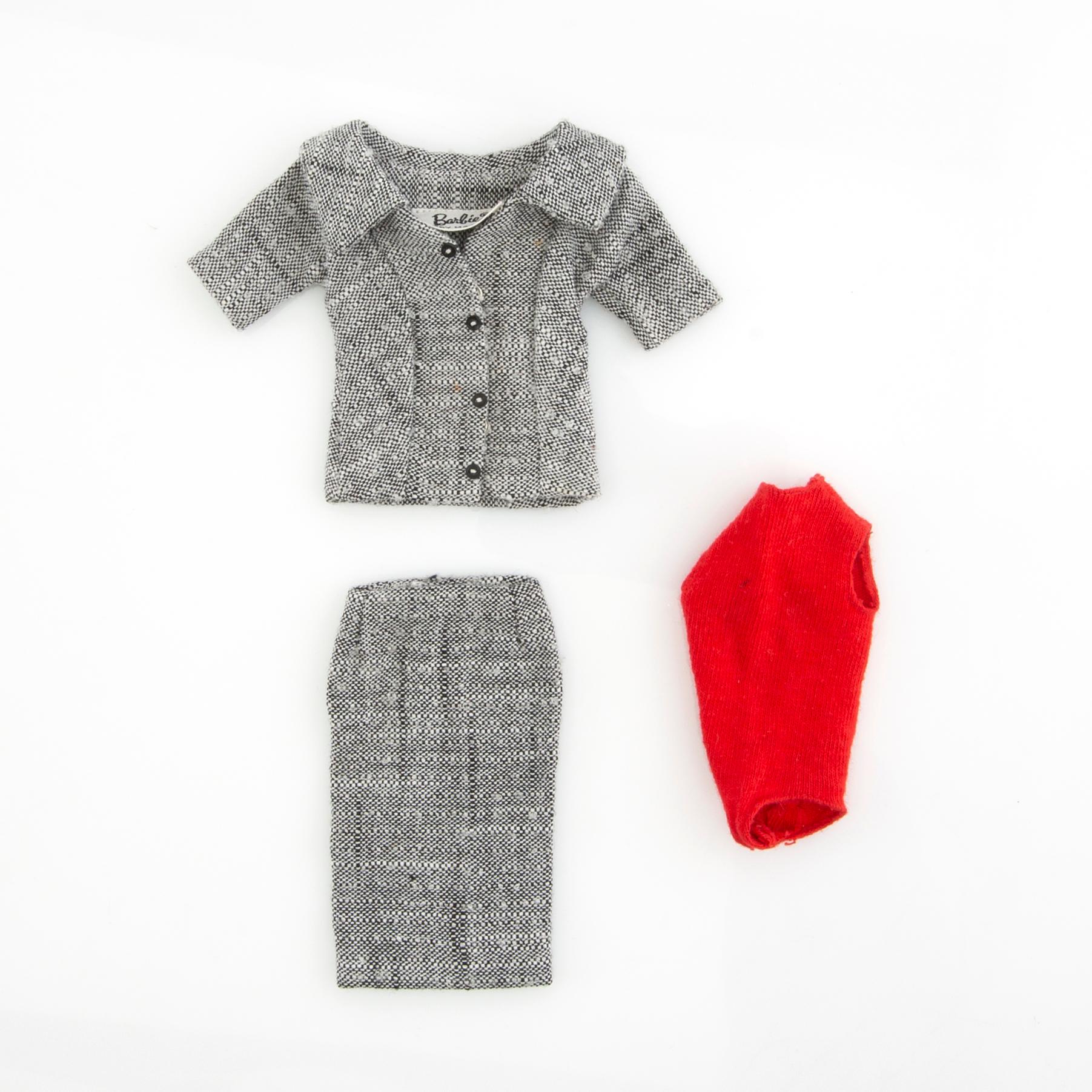 Barbie clothes 4 sets. Vintage including "Fashion Editor" Mattel 1965. "Stormy Weather" Mattel 1963-64.
