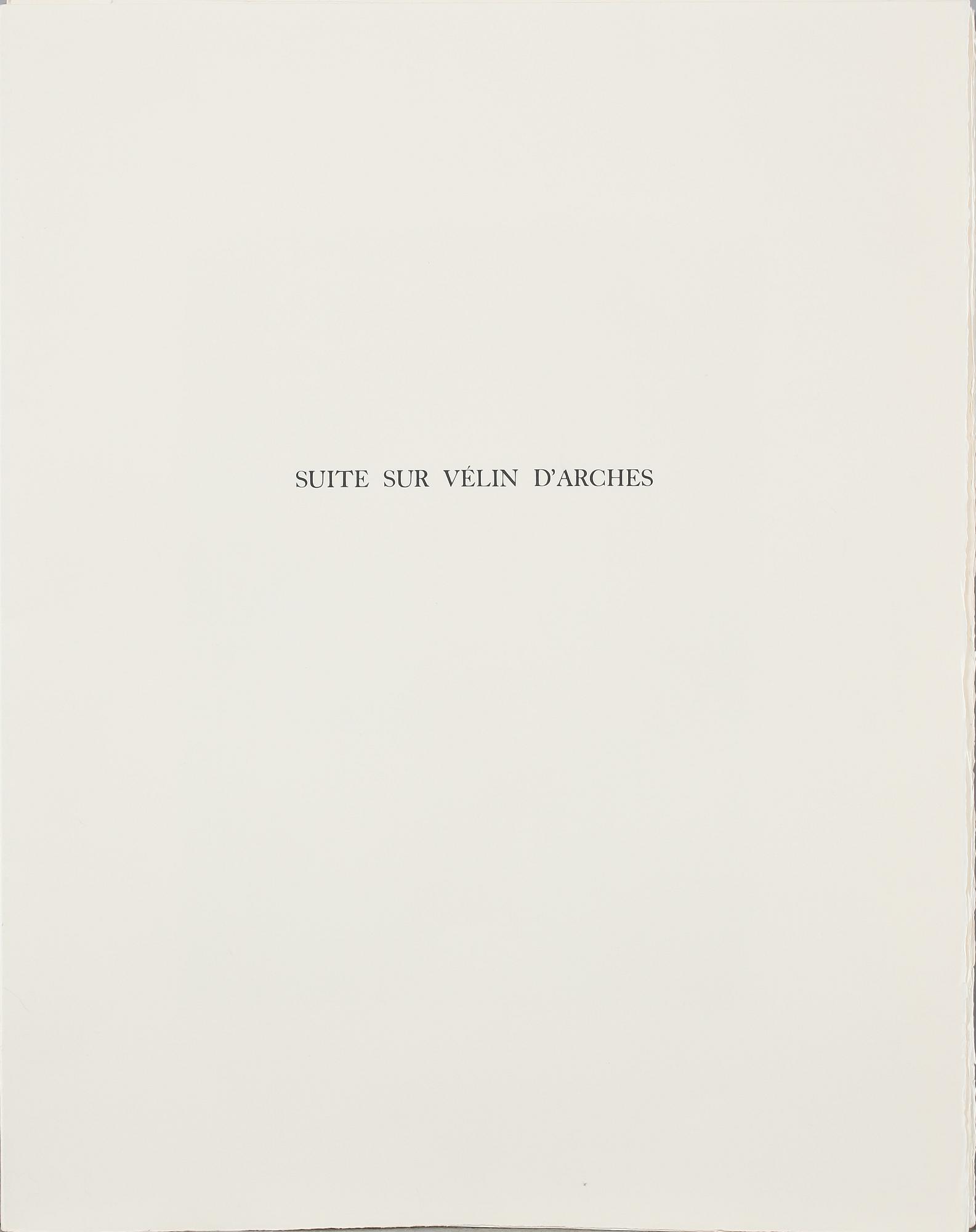 ROBERTO MATTA, 6 st, färgetsningar, signerade och numrerade 96/100.