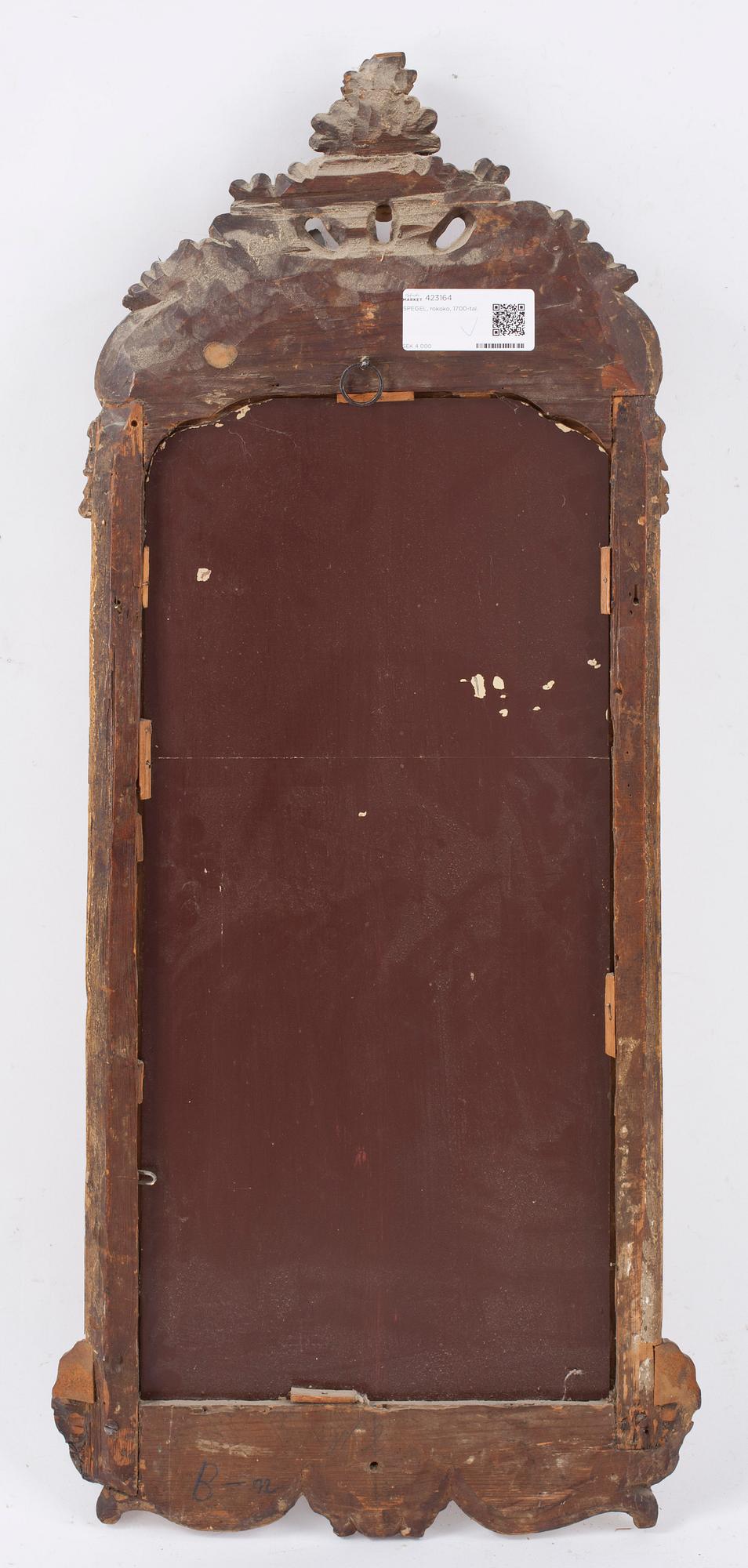 SPEGEL, rokoko, 1700-tal.