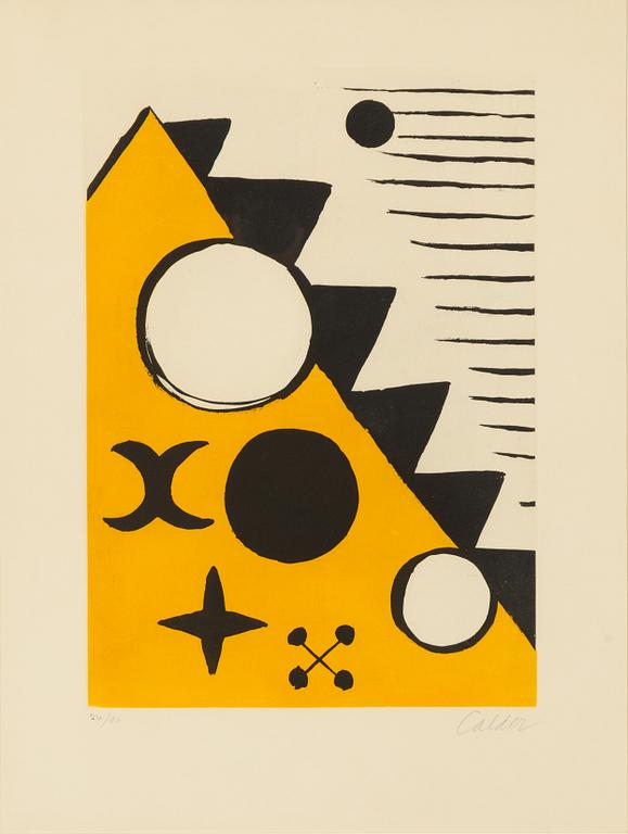 Alexander Calder, "La scie et les boules".