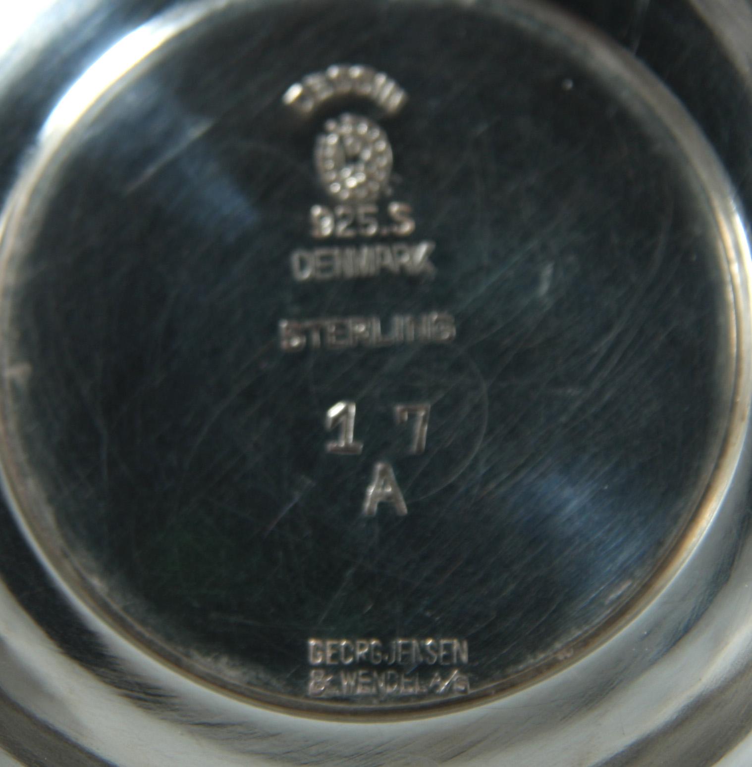 SKÅL. Sterling silver, Georg Jensen. Danmark.