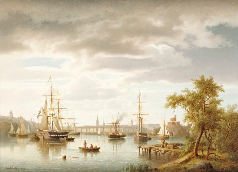 Carl Abraham Rothstén, Stockholms inlopp.