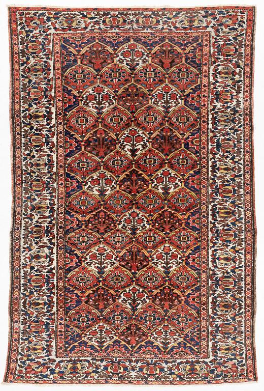 Matta, antik/semiantik Bakthiari, ca 297 x 192 cm.