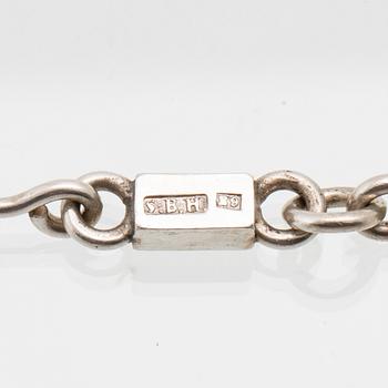 Sven Börje Sterling Silver Bracelet, Lund 1960.