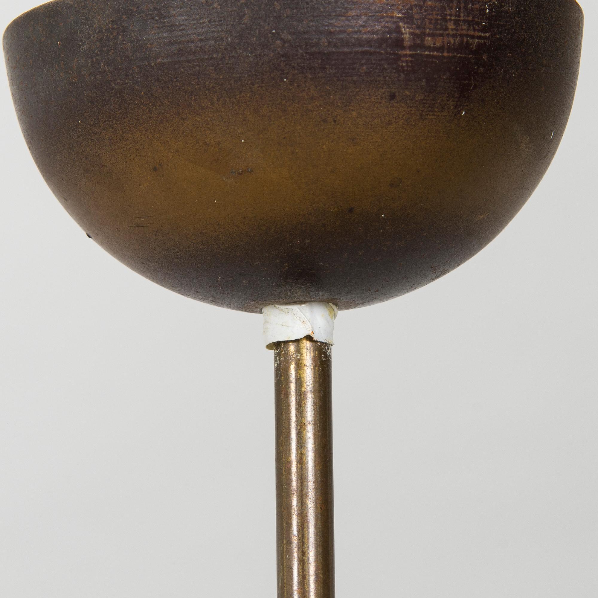 Paavo Tynell, taklampa modell 1256/5, Taito, 1930-tal.