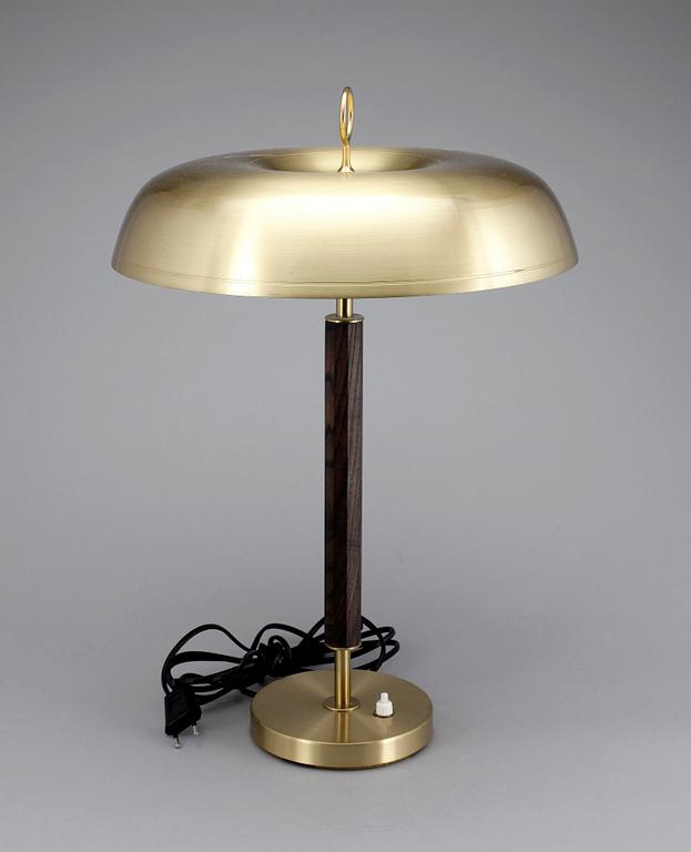 SKRIVBORDSLAMPA, märkt Boréns Borås.1900-talets andra hälft.