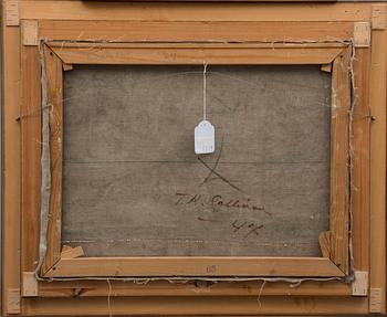 TYKO SALLINEN, olja på duk, signerad och daterad -47.