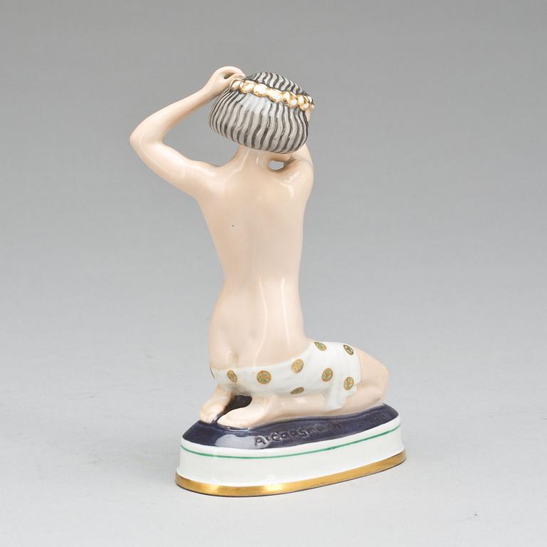 FIGURIN, porslin, Rosenthal, A. Caasmann.