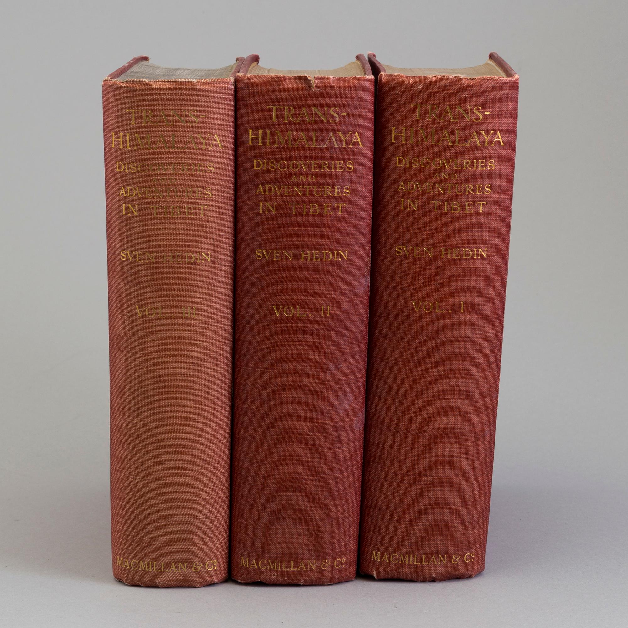 BOOKS, Asia, Sven Hedin, Sven Hedin.