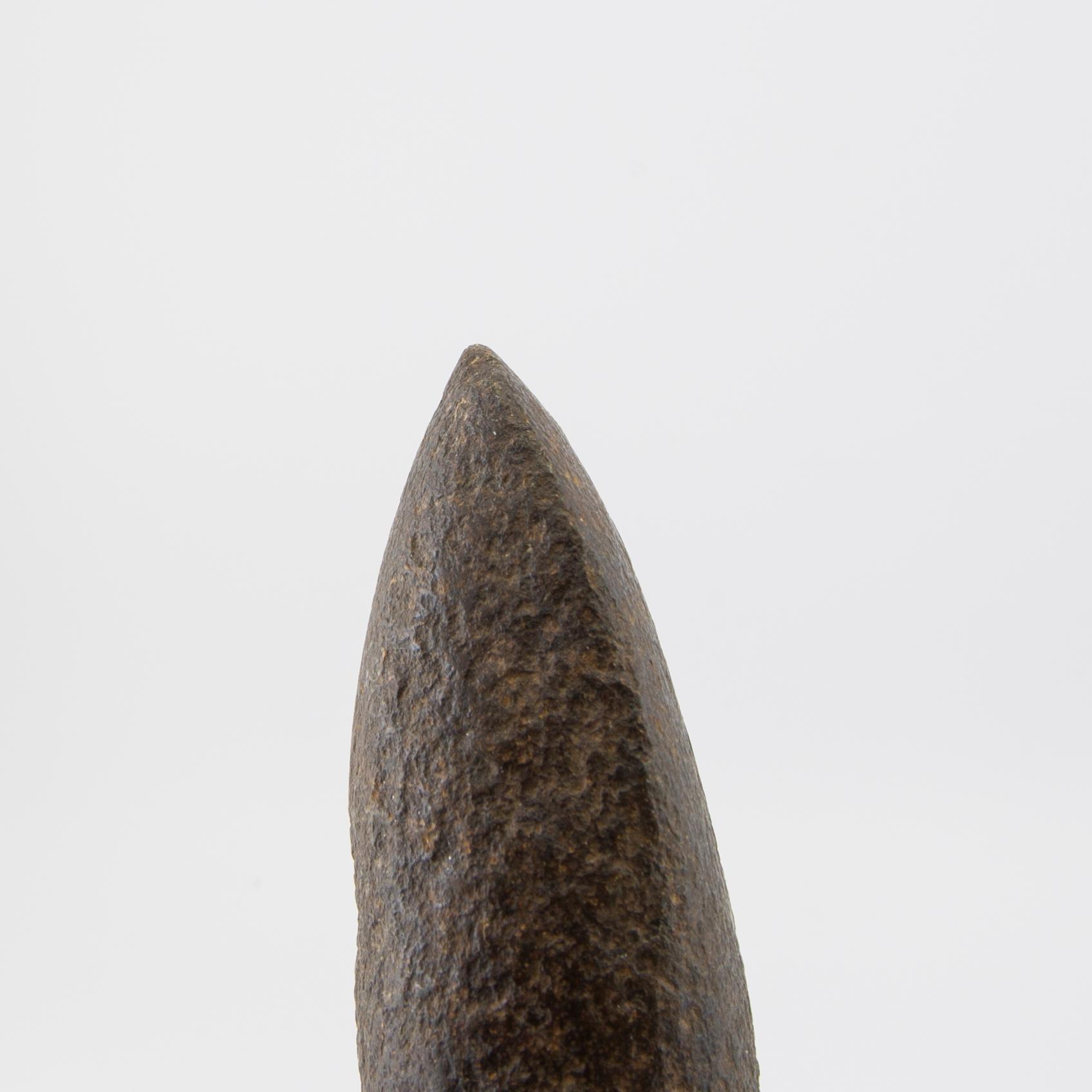 Three Scandinavian Neolithic stone axes, trindyxor, Neolithic.