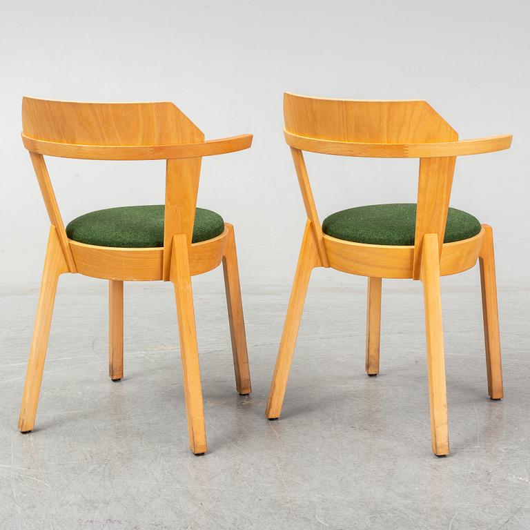 UGLYCUTE, eight 'Stalker' chairs, Woodstockholm.