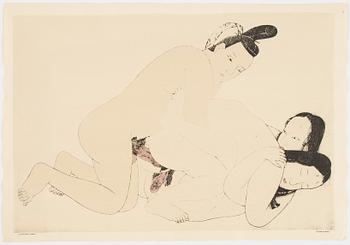 Mapp av Francois Poncetton, Les Erotiques Japonais, Paris, Editions du Siecle, 121 Bouleard Saint-Michel. MCMXXV.