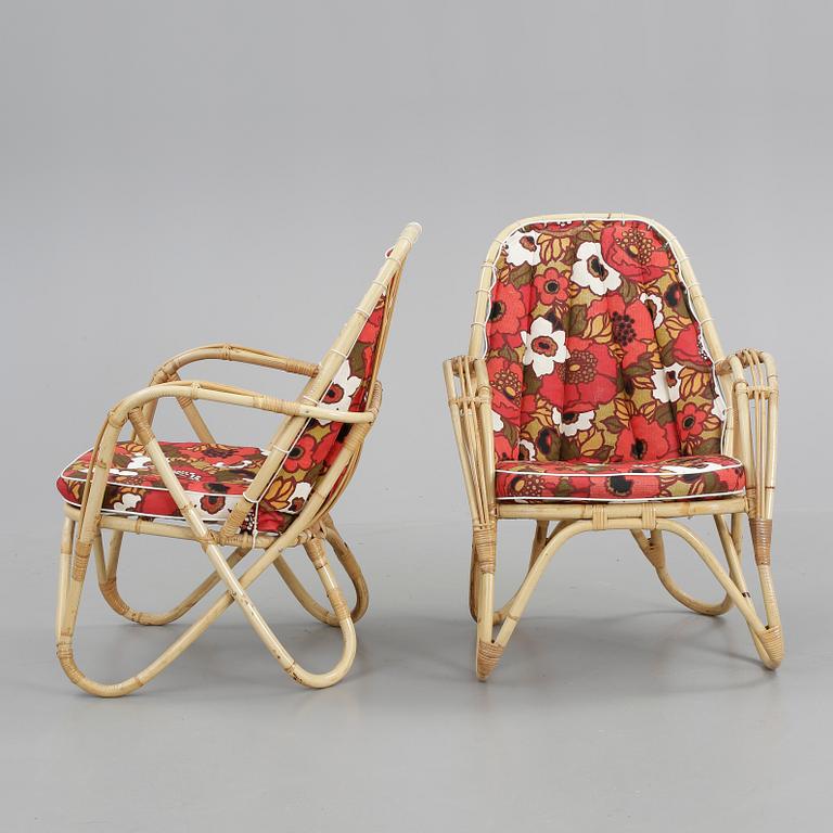 SOFFA samt FÅTÖLJER, 1+2, 1900-talets andra hälft.