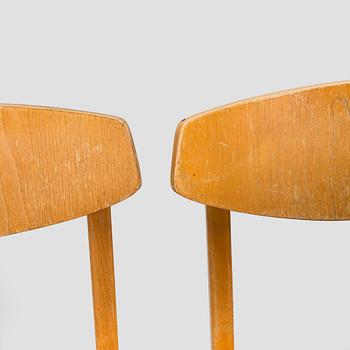 Lasse Ollinkari, tuoleja, 7 st, "Ervi-tuoli", Artek. 1960-luku.