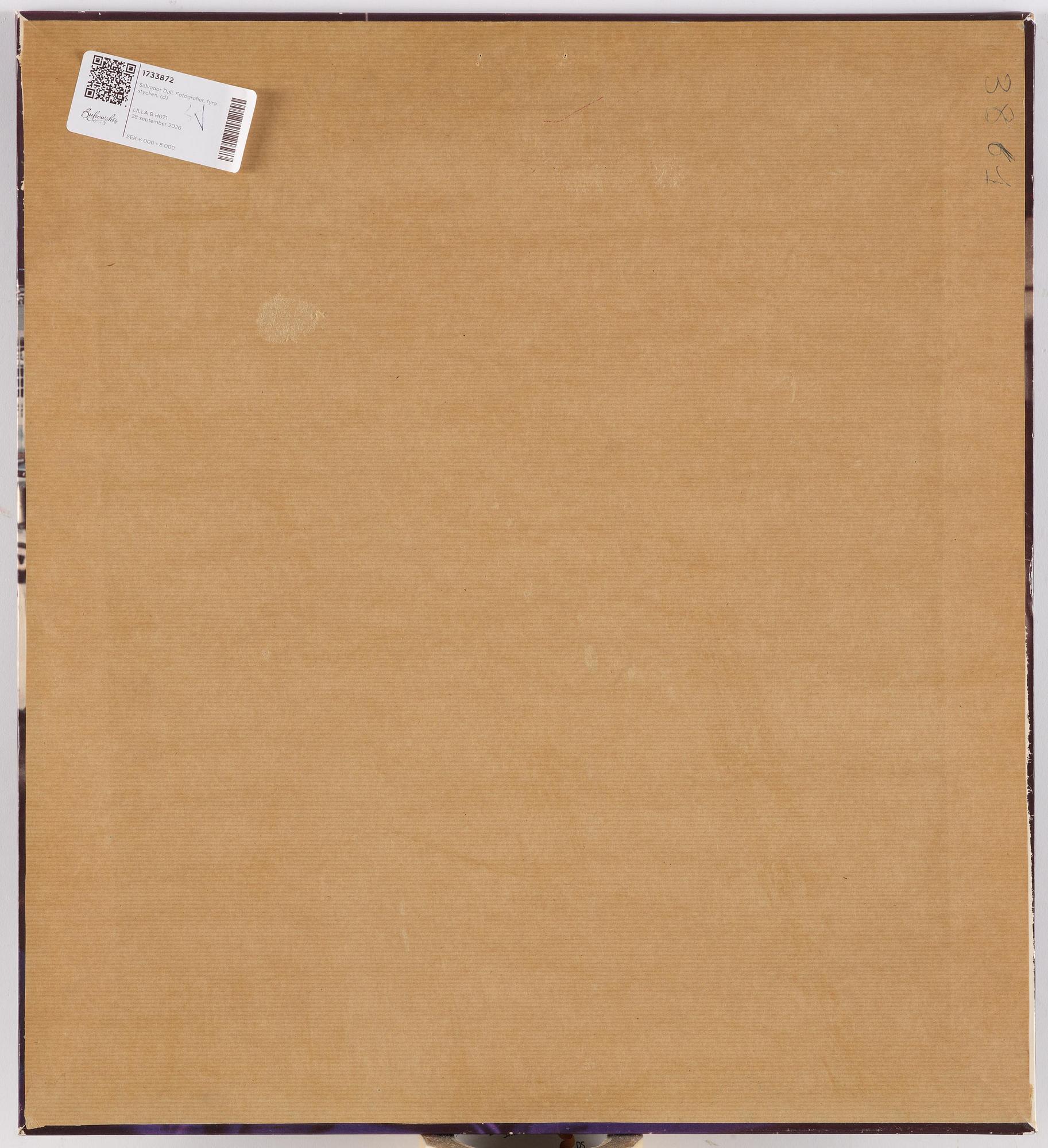 Salvador Dalí, Självporträtt, 4 st.