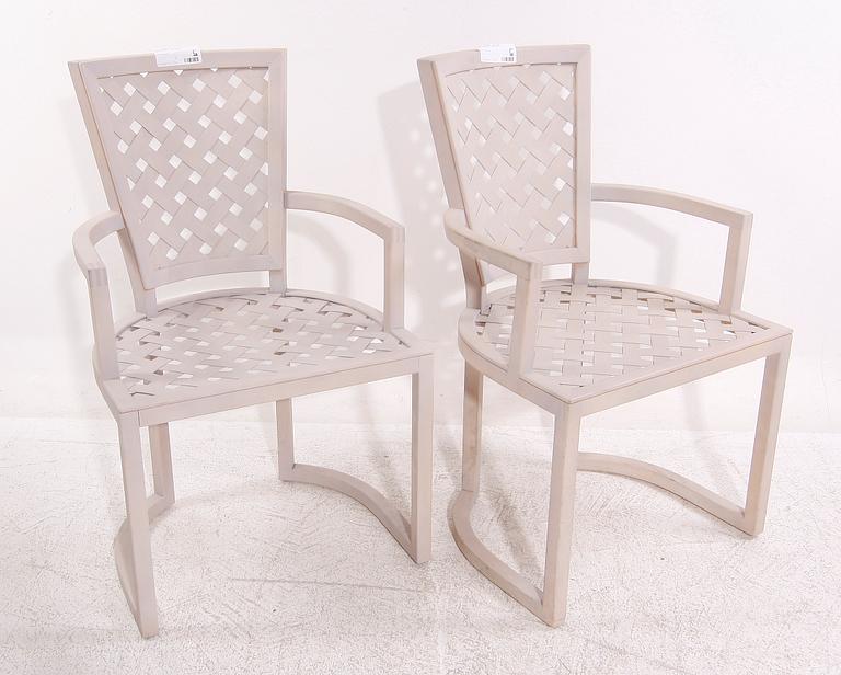 STOLAR, ett par, "Confidencestolen", design Per Öberg och Sven-Philip Sörensen.