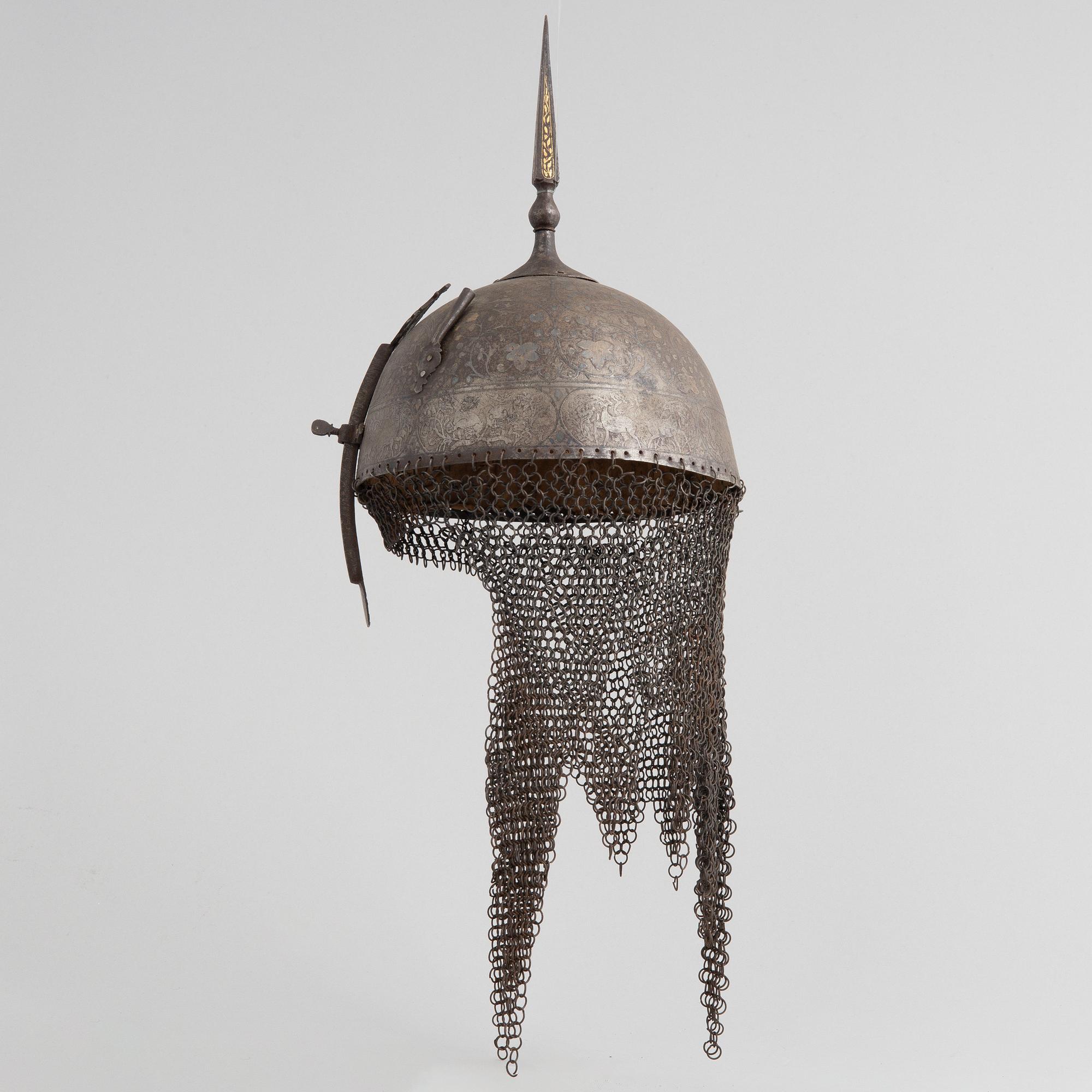 A Persian Khula Khud, 19th century.