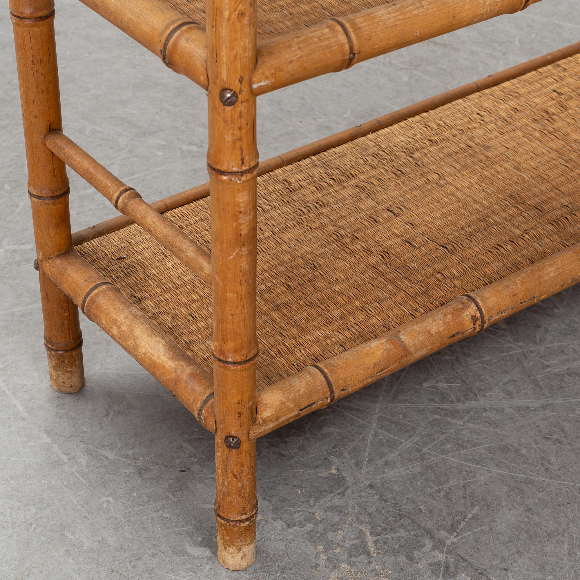 A colonial style bookcase, first half of the 20th Century.