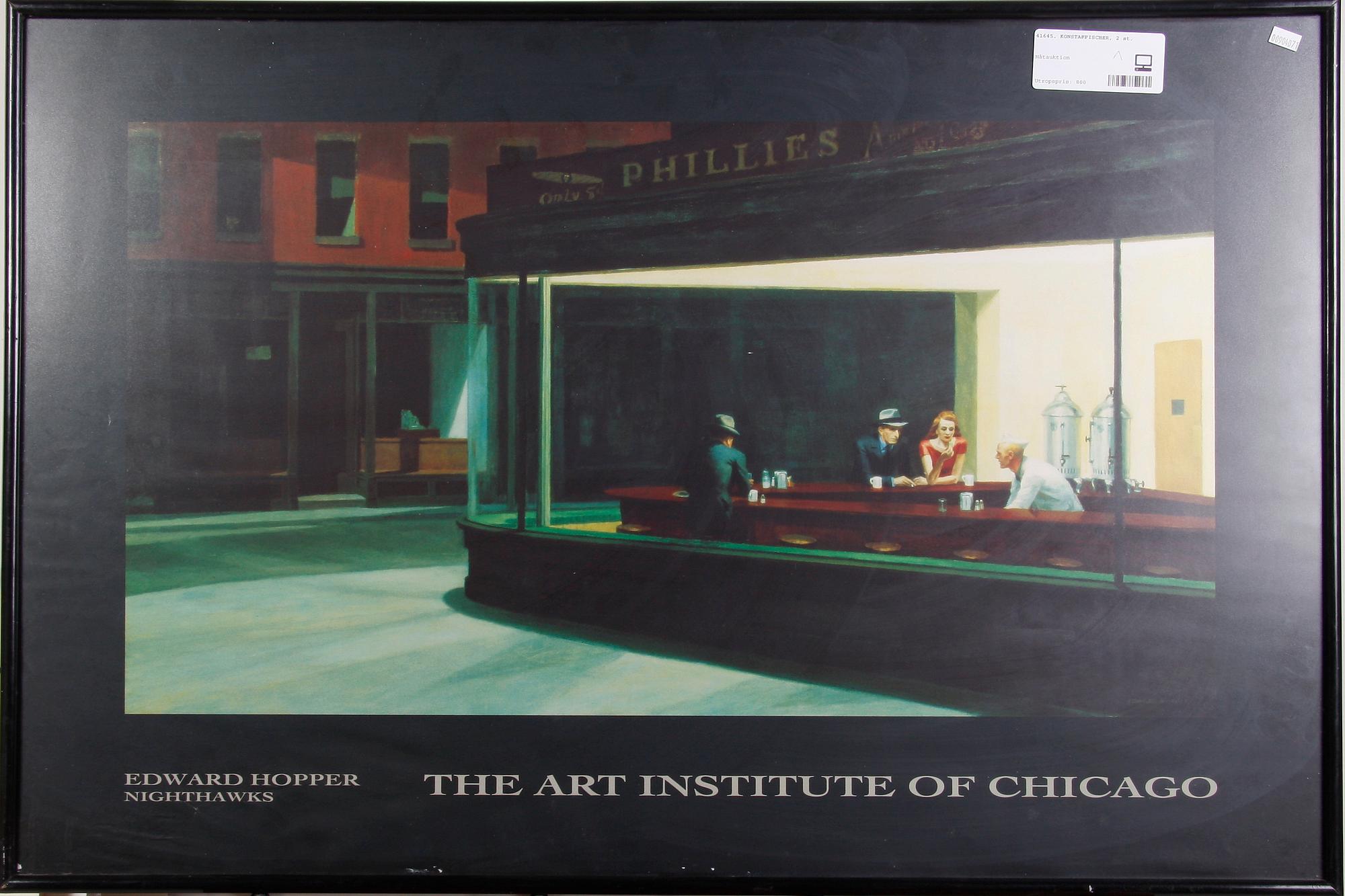 KONSTAFFISCHER, 2 st.