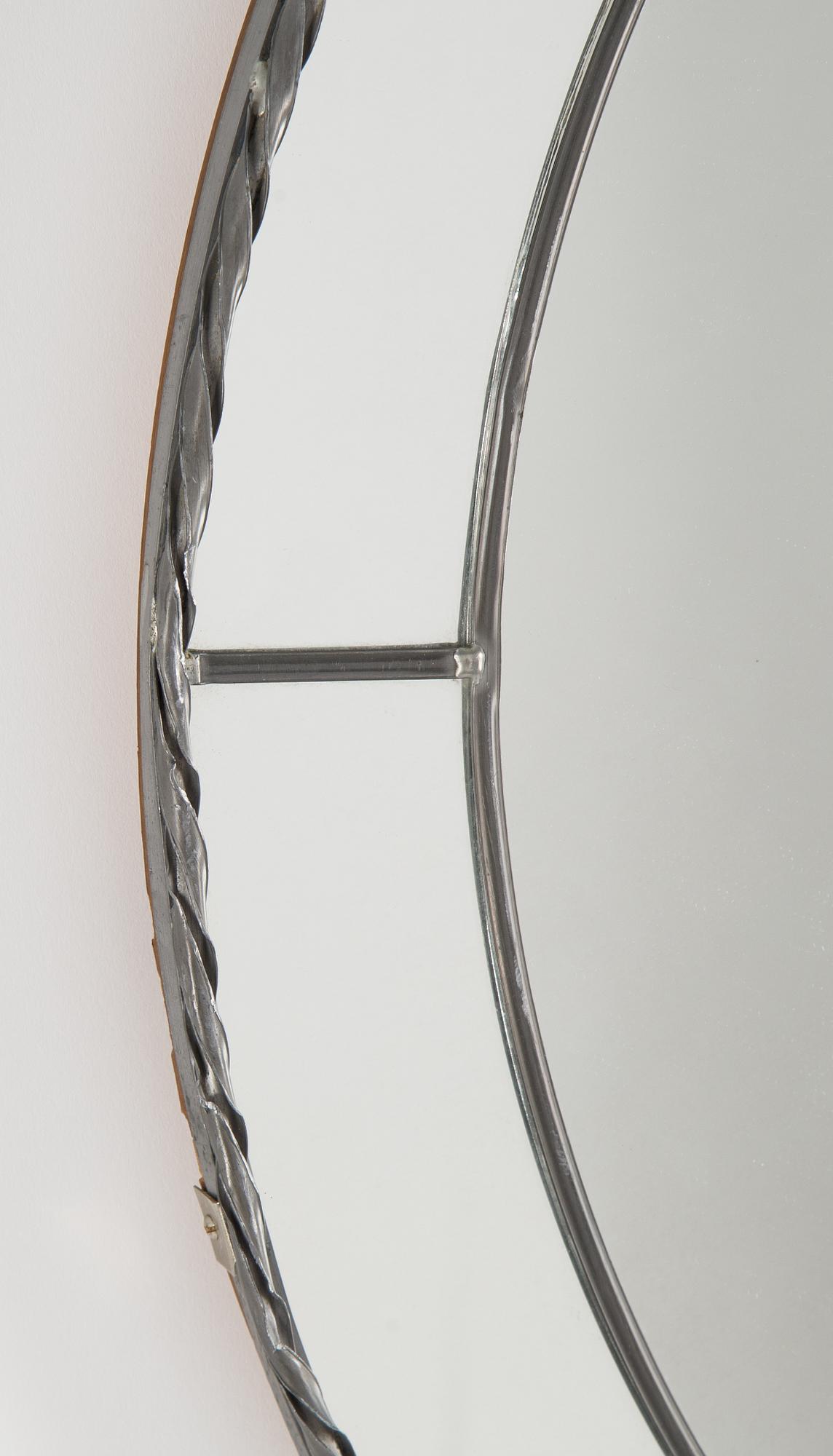 A mid 20th centuryEriksmålaglas mirror.